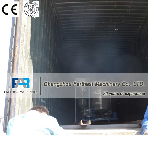 Farthest Shrimp Feed Pellet Production Industrial Liquid Oil Adding Machine