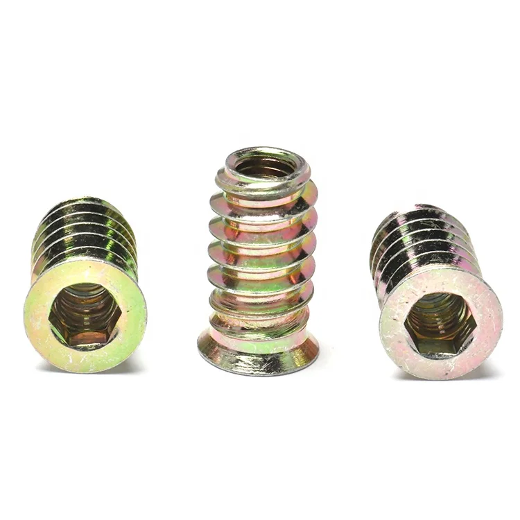 
Customized Furniture Threaded Inserts for Wood Insert Nut 