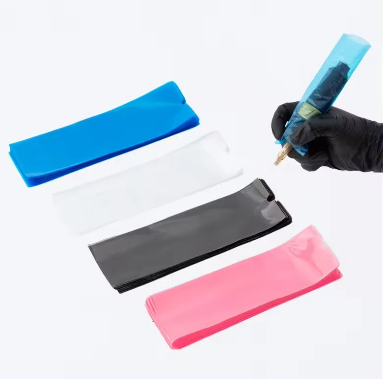 200pcs/box Disposable Tattoo Pen Machine Bags Protective Tattoo Machine Bag Cover Tattoo Accessories