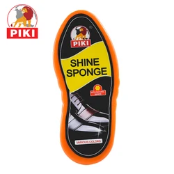Customized professional hotel high brightness neutral shoe shine wax sponge leather shoe shine sponge