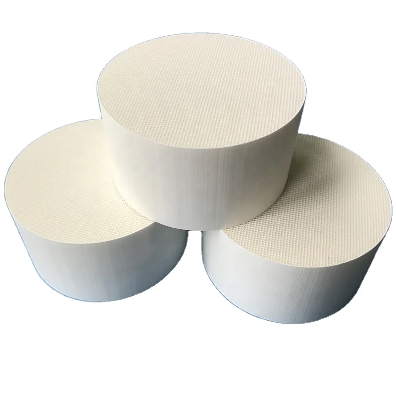 Cordierite Ceramic Honeycomb Plate For Gas Burner Honeycomb Ceramic Monolith Catalyst Support