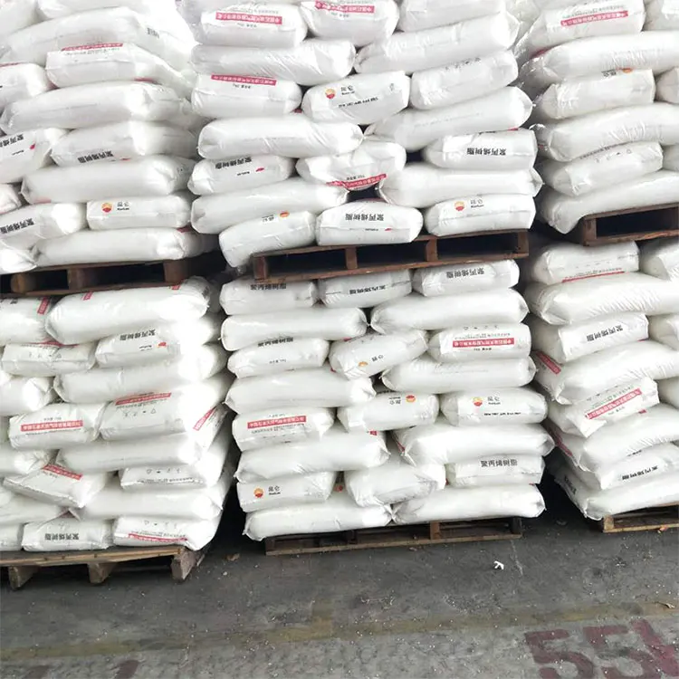 Натуральные полипропиленовые пластиковые необработанные гранулы, инъекция гомополимера для мебели контейнеров с тонкими стенками