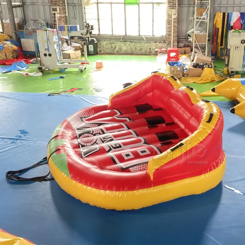 Fun toys summer 2024 inflatable towable 4 people water sofa  jet ski towable sofa tubes boat