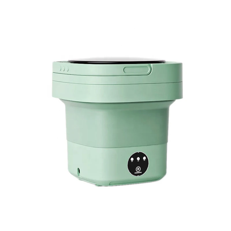 Mini Washing Machine Household Folding 8L Small Washing Machine Dehydration Foldable Washing Machine Automatic
