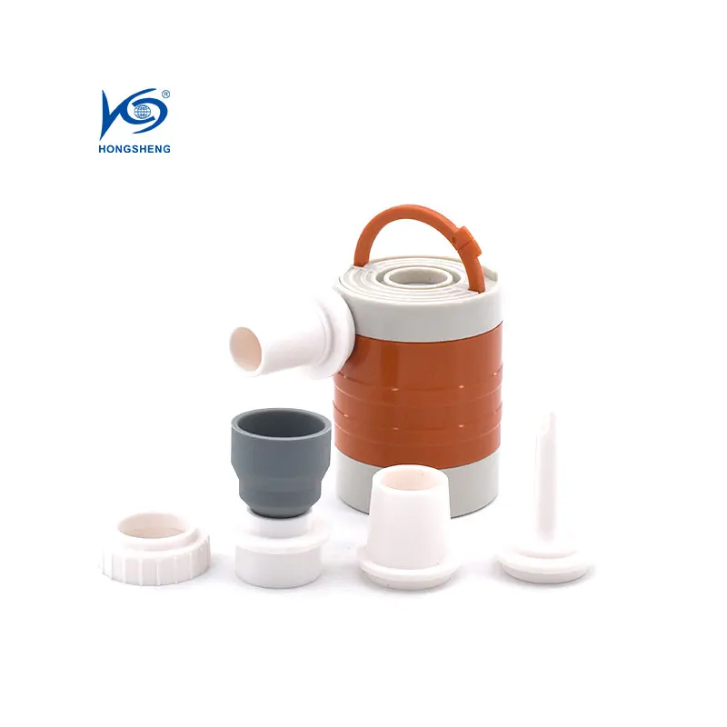 Camping essential small air pump DC3.7V hiking mini electric air pump portable pocket air pump for inflatable products