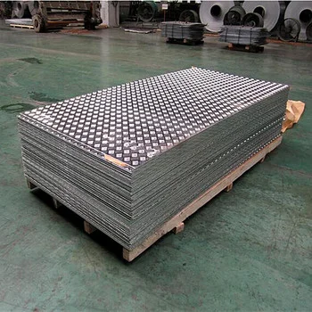 Polished Embossed Aluminum Plate Sheet Alloy 7005 7075 Diamond Aluminium Checkered Sheet