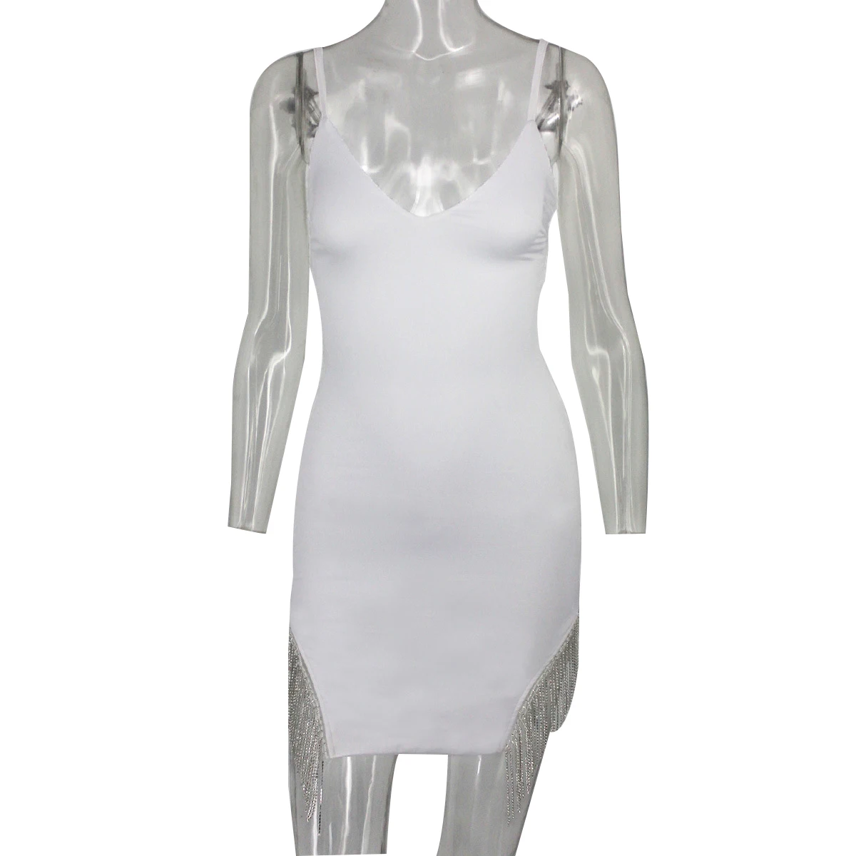 
Top Cotton OEM/ODM Prom Dresses Vestidos De Fiesta Kleidung Women Lady Elegant White Robe De Soiree Evening Bodycon Dress 