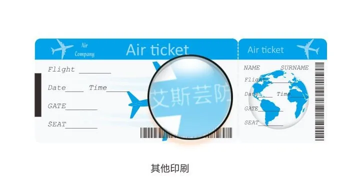 
Customized Thermal airline boarding pass Airline boarding pass Thermal plane ticket Thermal flight tickets 
