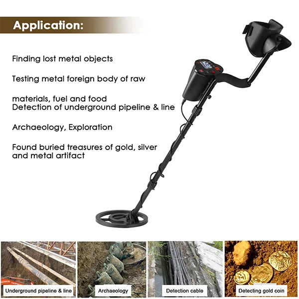 Gold detector and Professional metal detector MD-5030 gold metal detector long range
