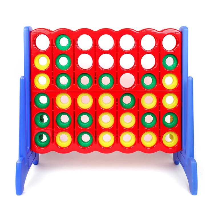 Nnbaby Toddler Education Kindergarten Toys Life Size big Giant Connect Four Connect 4 In A Row School Activities Games