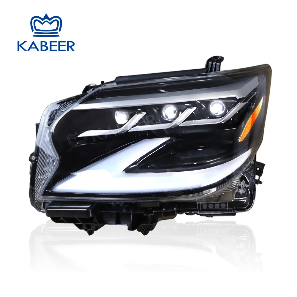 For Lexus Gx460 GX400 2014-2020 Refit Upgrade 2022 Highest Configuration Full Led Front Headlight