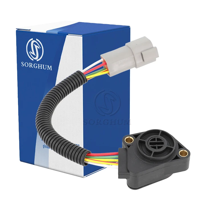 Sorghum 20715967 20893518 21116880 6 Wire Accelerator Speed Pedal Sensor For Volvo Truck
