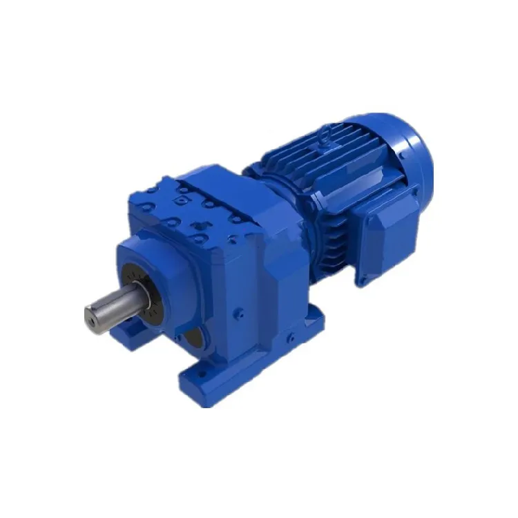 R series speed gear planetary gearbox High-torque R series gear speed reducer helical gear motor reduction gearbox