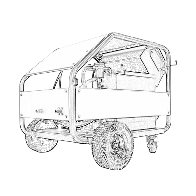 TurboBlast Max: High-Pressure Washer for Industrial and Household Cleaning Dominance
