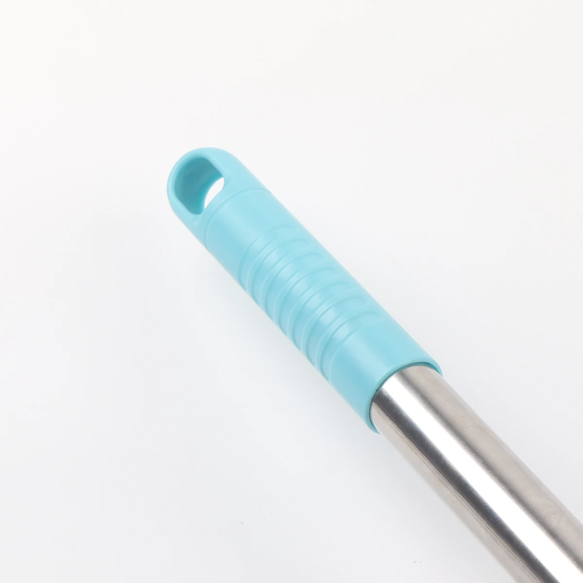 Long-Handled Retractable Microfiber Fiber Duster Curved Washable Household Cleaning Tool with Flat Mop Head