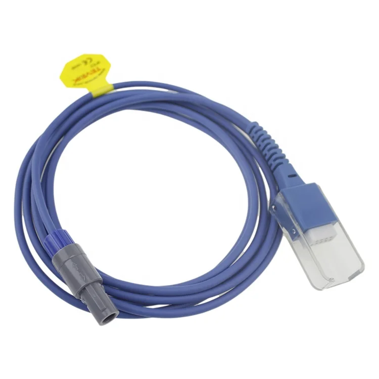 Factory wholesale Spo2 Sensor Mindray PM9000 Adult Finger Clip Custom Reusable Spo2 Sensor Mindray spo2 monitor sensor Cable