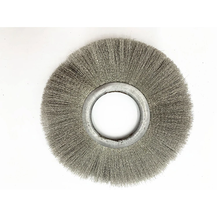 
Factory direct sale 0.1mm stainless steel wire flat steel wire wheel metal surface polishing 