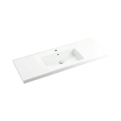 Europe Eight Various Sizes Hotel Ceramic Rectangular Vanity Cabinet Bathroom Ceramic Sinks Washbasin