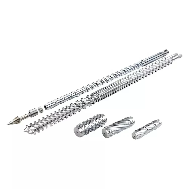 Bimetallic Screw and Barrel for Plastic Injection Molding Machines