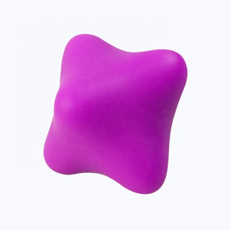 
Hex Shape Silicone Massage Ball Set for Pain Relief, Trigger Point Deep Tissue Massage, Worm Up 