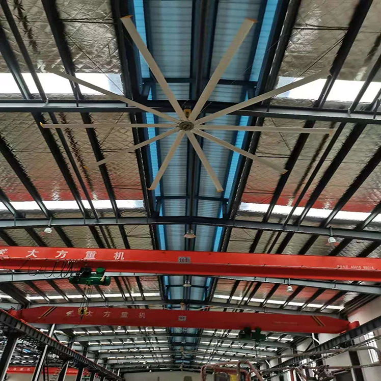 24FT 1.5KW big hvls industrial ceiling  fans