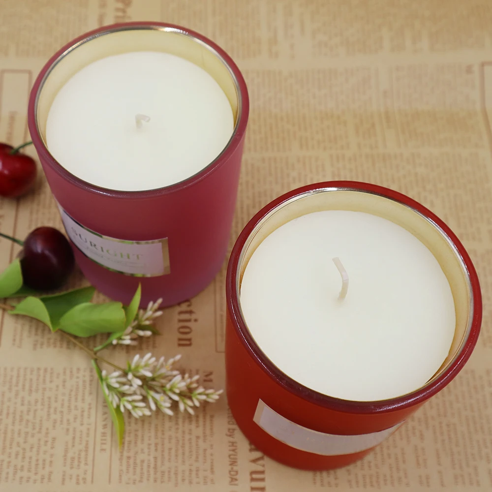 Wholesale New Design Popular Luxury Soy Wax Private Label Custom Scented Glass Jars Vegan Candles For Home
