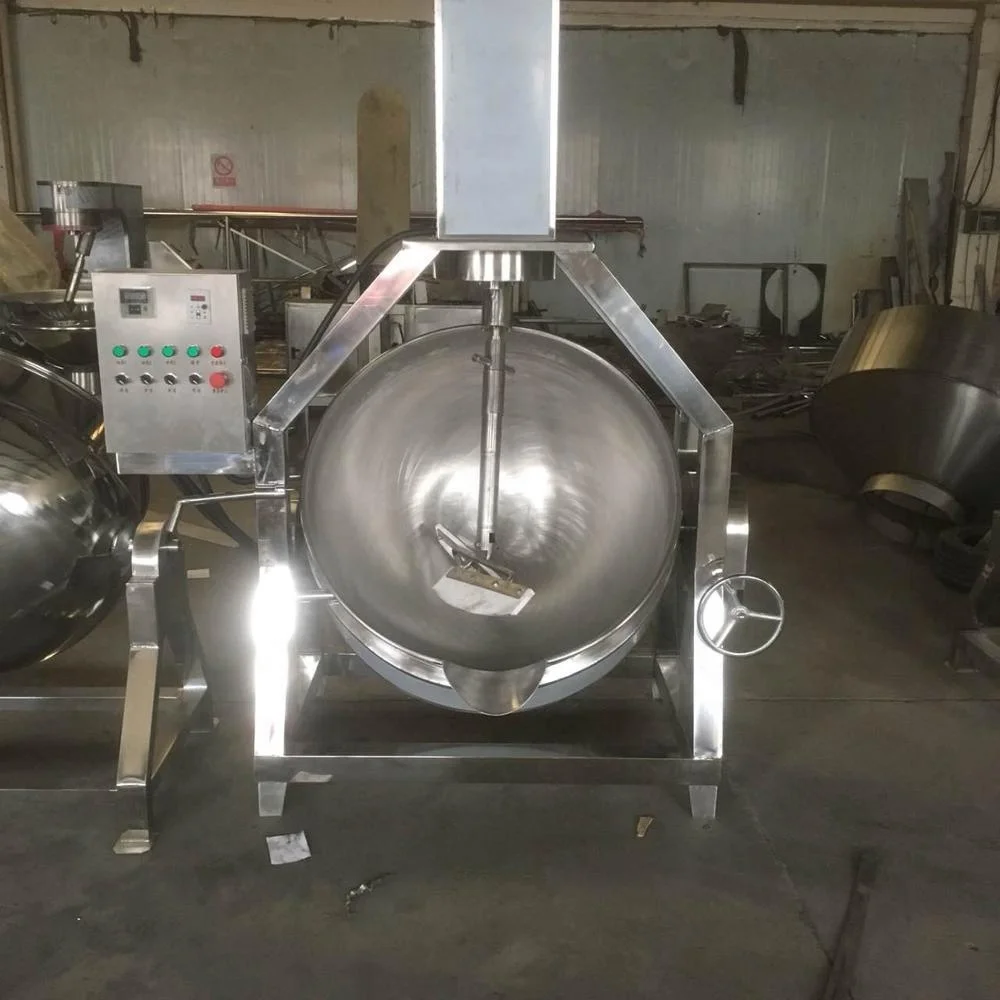 
Gas /Electrical heating Planetary Stirrer Type Cooking Kettle 