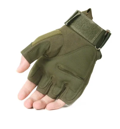 Tactical Fingerless Gloves Military Army Shooting Paintball Airsoft  Bicycle  Combat Hard Knuckle Half Finger Gloves
