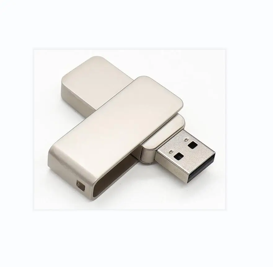 leisure swivel usb flash drives metal usb 16gb pendrive 32gb personality office gadget disk flash memory 8gb memorias usb key