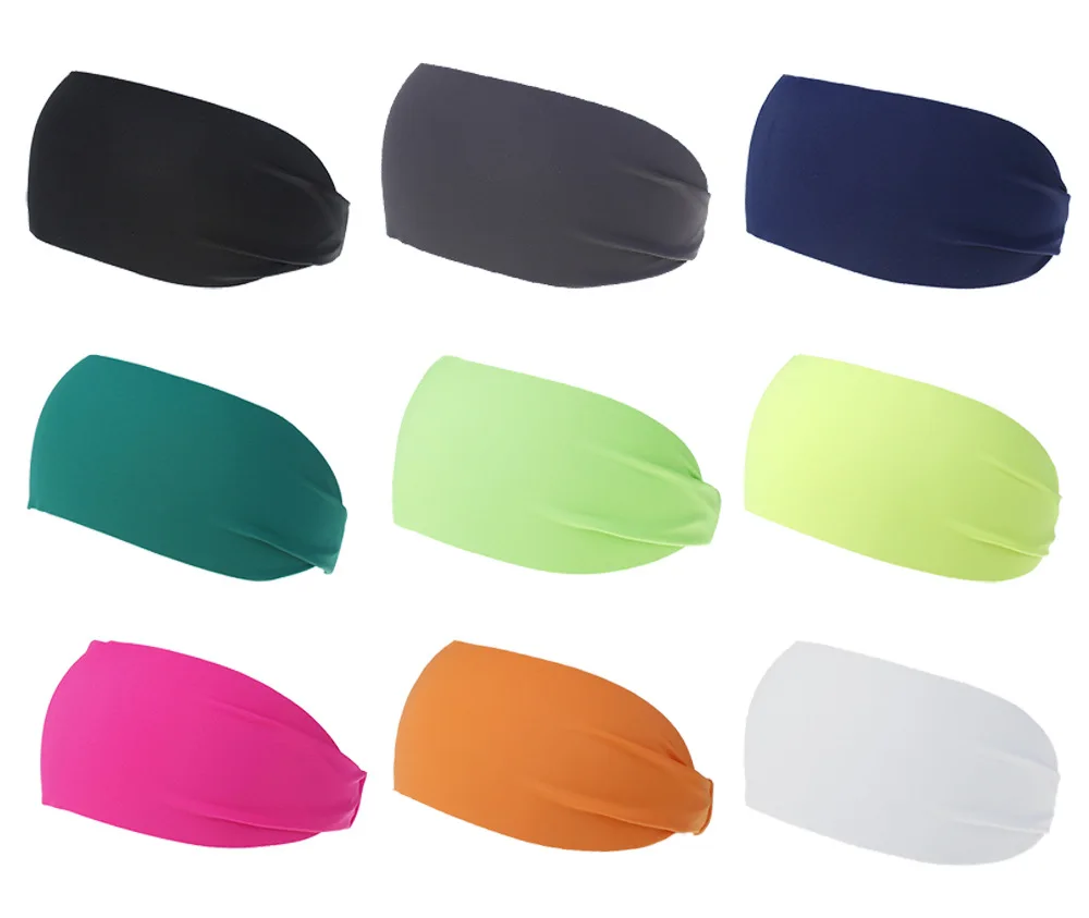 
Cycling Yoga Sport Sweat Headband Men Sweatband For Men and Women Yoga Hair Bands Head Sweat Bands Sports Safety 