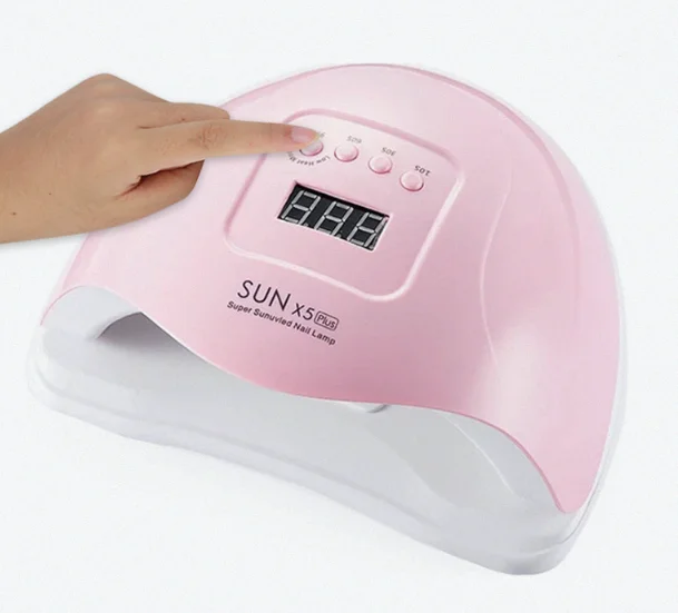 УФ лампа для ногтей быстрое отверждение Gel Light Гель-лак Солнце 5 плюс Светодиодный УФ-лампы лак Сушилка