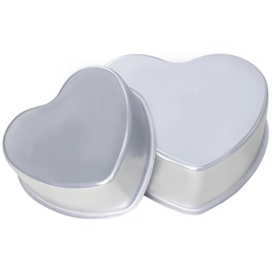 Lovely Heart Shape Fixed Bottom Baking Accessories Tools Set Cake Stencil Mold Decorating Supplies