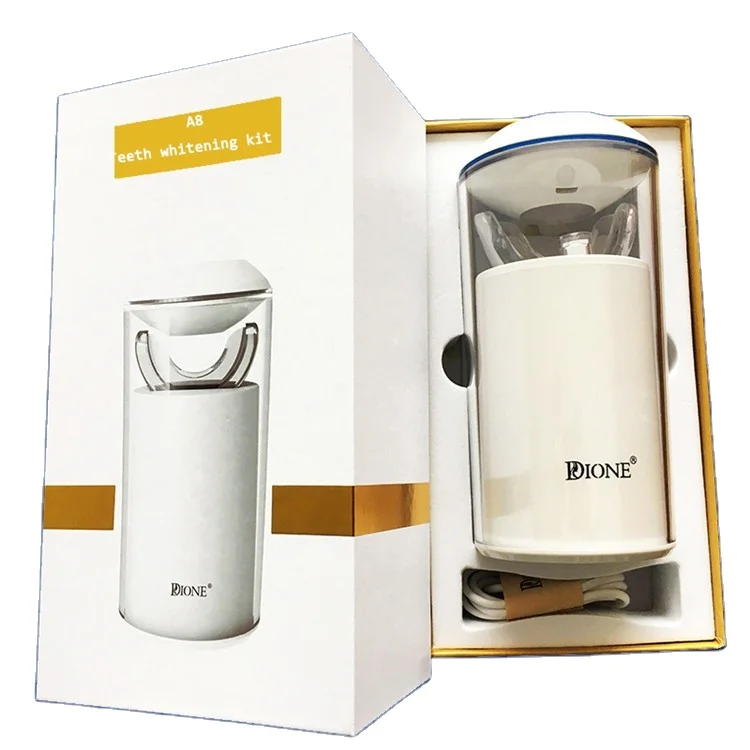 whitening teeth combine touch switch tooth tray,gel and uv fisinfest oral cleaning machine