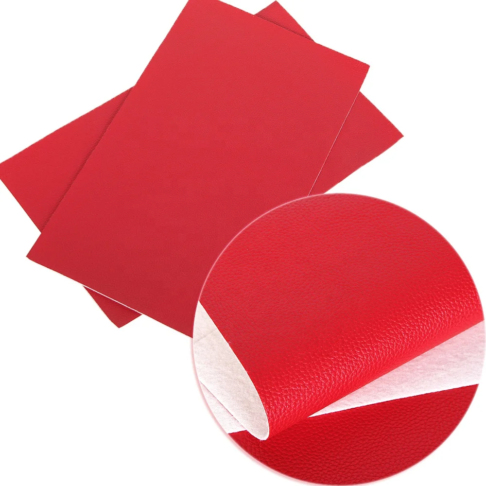 Faux Artificial Synthetic Leather Fabric Synthetic PU Leather for Shoes or Bag
