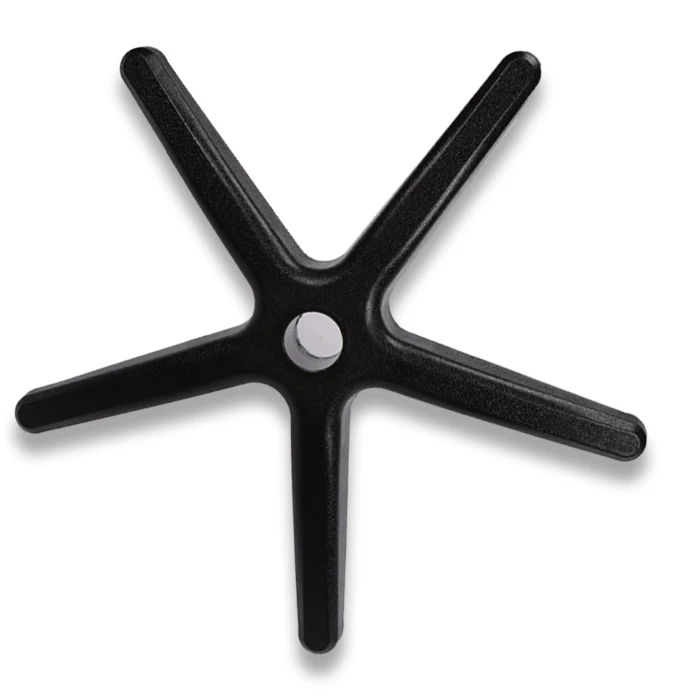 
300M Radius 300mm office chair parts plastic chair components 5-star nylon chair base 