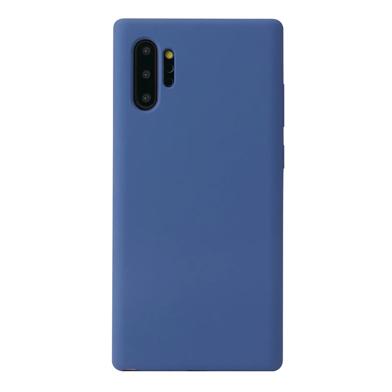 
 Высококачественный чехол для мобильного телефона Samsung, жидкий силиконовый чехол Note 10 Plus  