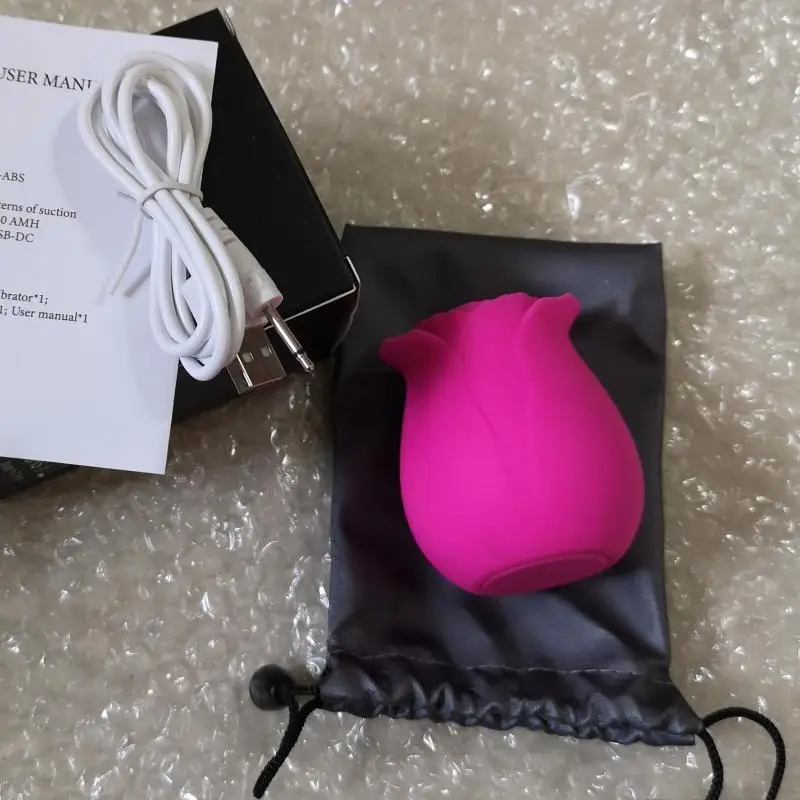 New adult sex toys vibrating dildo silicone female pussy clitoral sucking mini pink flower rose vibrator for women woman