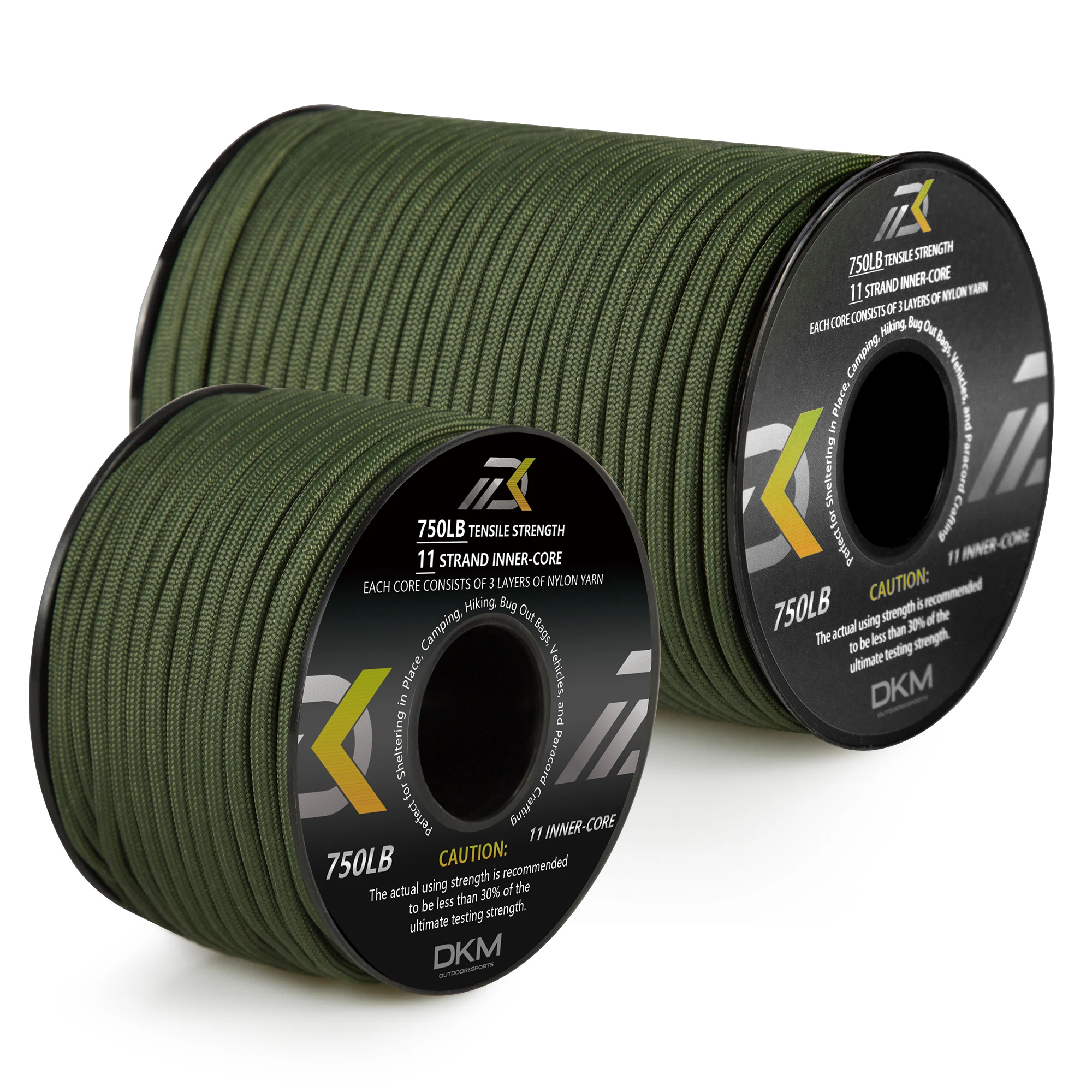 550 paracord survival 550 50/100ft 7/11 strand paracord 4mm for camping outdoor