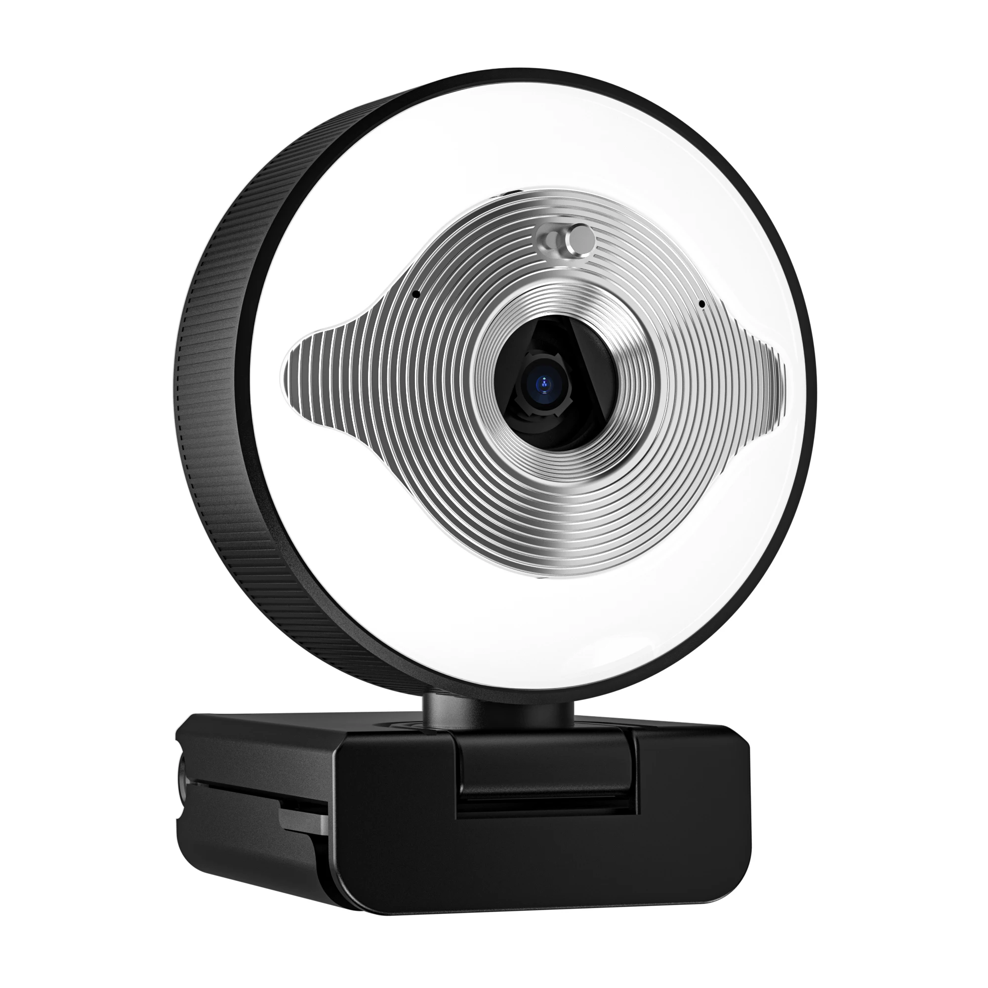 Luckimage 1080p web cam led light full hd camera web pc webcam with microphone mic remote webcam