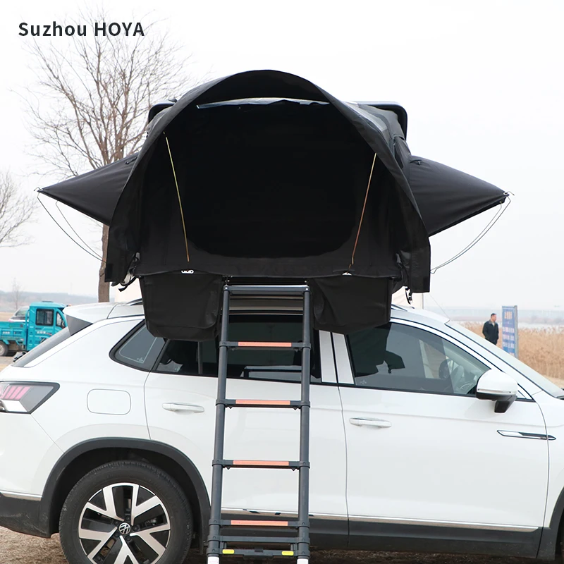 HOYA Custom New Trend Side Opening ABS Shell Hard Shell Roof Top Tent 4 Person
