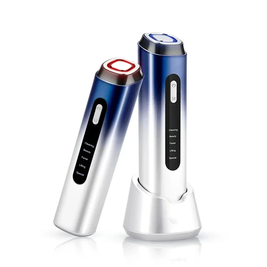 5 in 1 Facial Deep Pore Pimple Skin Care Face Led Light Therapy Lift Anti-aging Face Slimming EMS Face Lift Massager Device