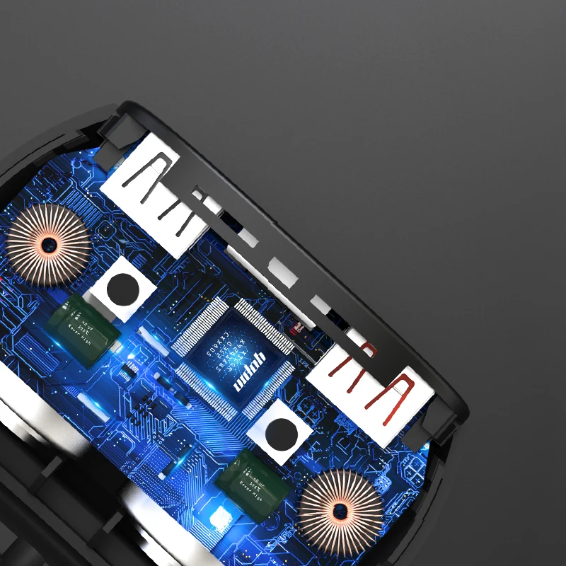 top selling products 2024 multi ports Cigarette lighter adapter 4 in 1 car charger qc 3.0 car adapter charger