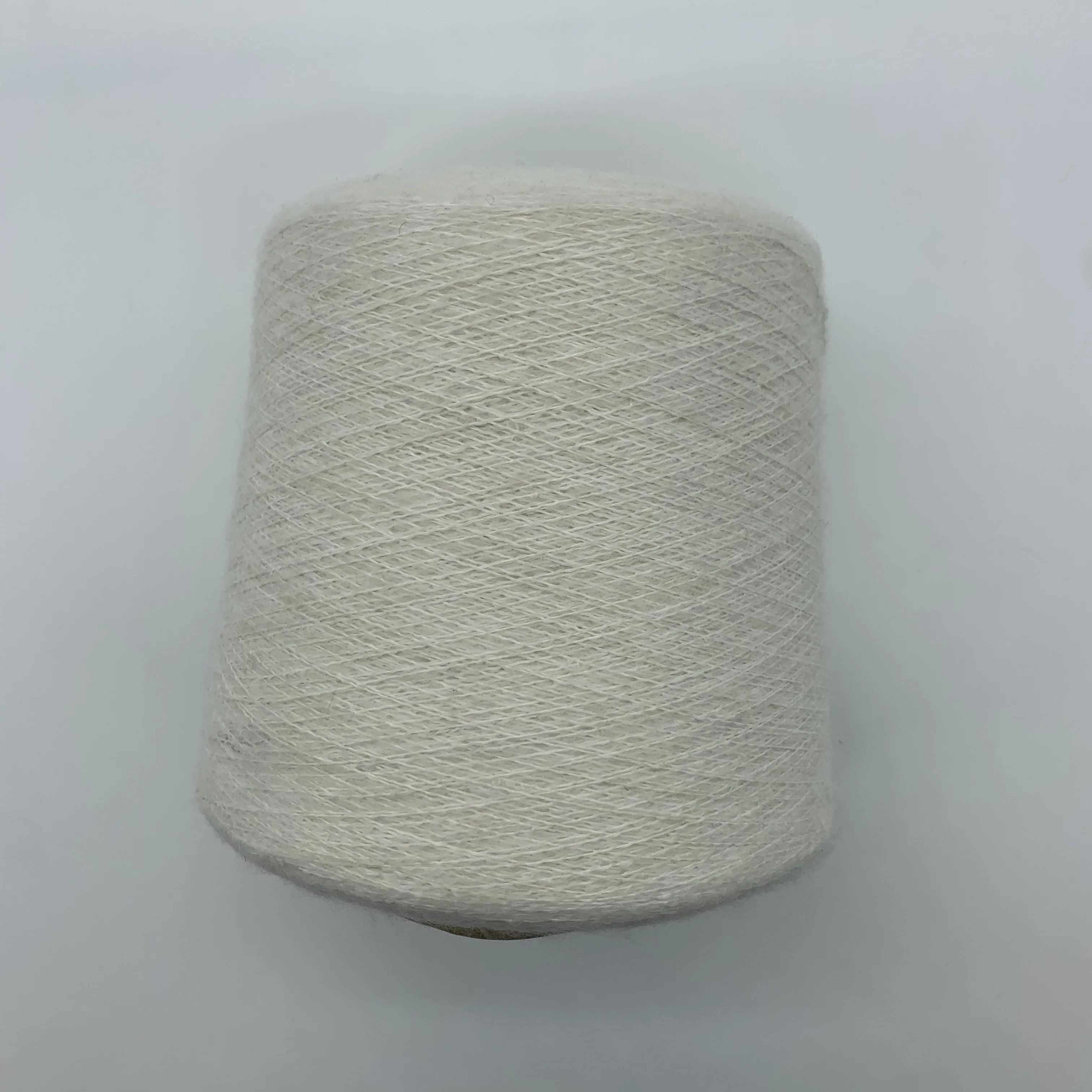 Stock service yarn spun 1/11nm recycle polyester acrylic viscose nylon spandex chunky multicolored yarn spandex yarn 140d