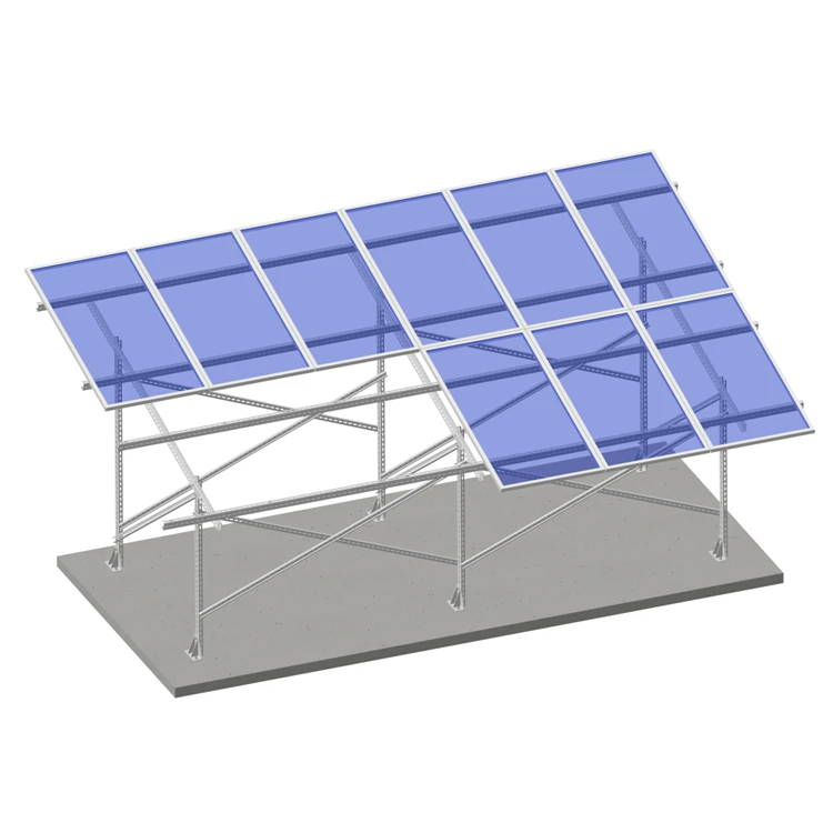 Zn-Al-Mg alloy coated steel solar ground mounting structure EPC PV power plant solar panel bracket