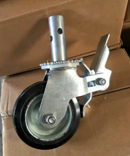 Scaffolding Steel Frames System With Caster Iron Wheel For Painters