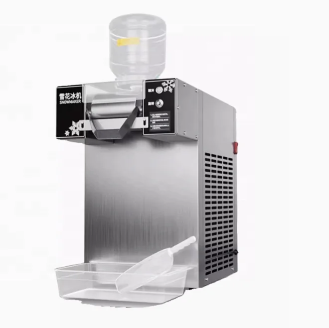 Popular snack snow ice maker machine