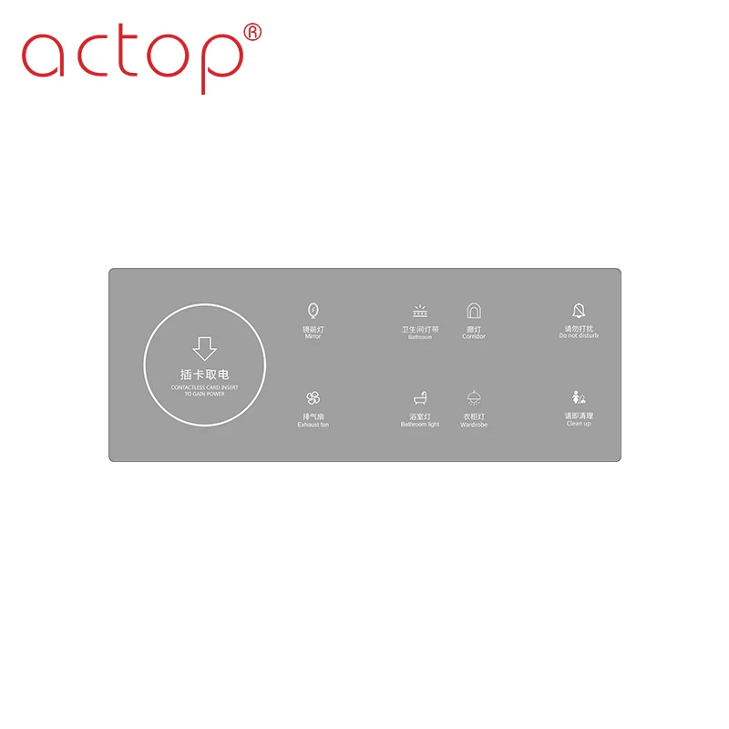 Boonlive Shenzhen GRMS Hot Sales Hotel Guest Room DND Switch Do Not Disturb and Make Up Room Switches