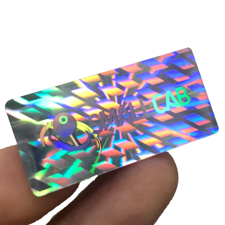 Numbered Hologram Stickers Customized Original Genuine Sealed Holo Sticker Labels