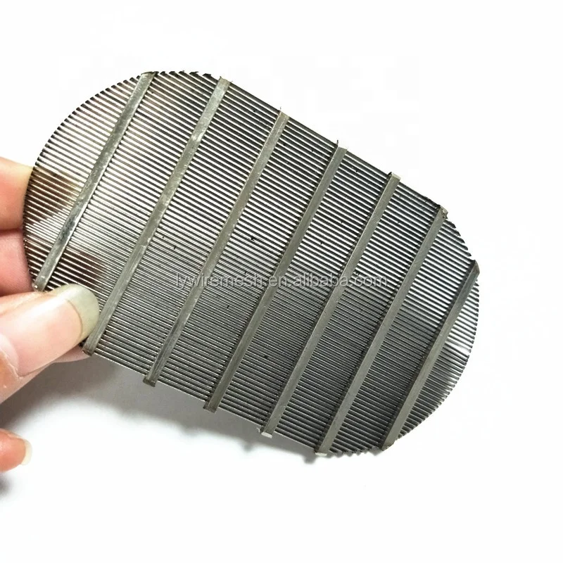 Johnson wedge screen filter 400 300 Series stainless steel water well wedge wire mesh