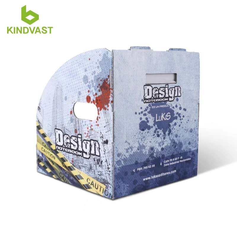 Custom retail cardboard counter display stand shop racking display racks stand for stationery